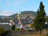 Abergavenny from the grounds of the Castle 